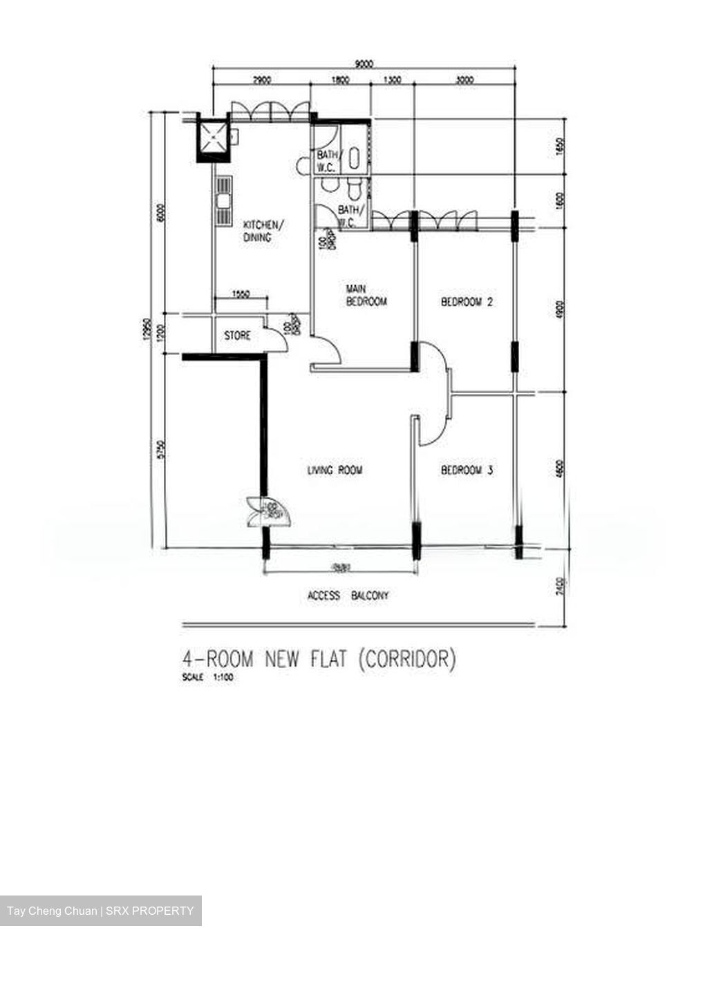Blk 622 Eunos Heights (Bedok), HDB 4 Rooms #552208781